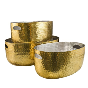 gold-hammered-beverage-tub